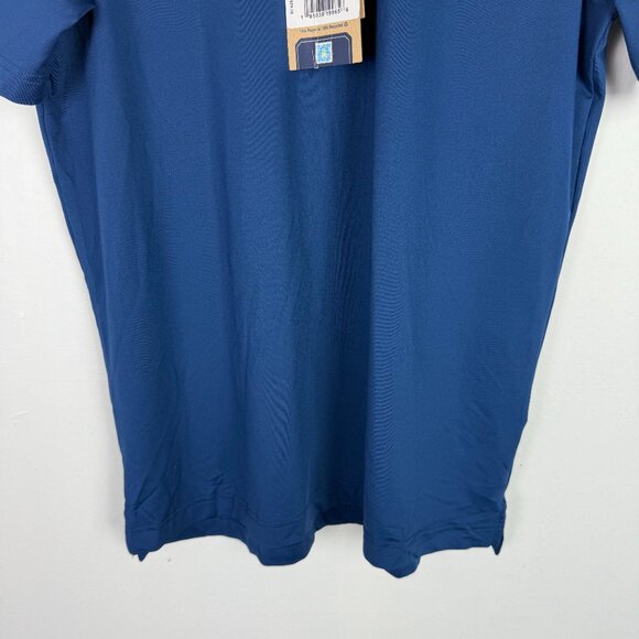 NWT Chubbies The Out of the Blue Performance Polo 2.0 Navy US Flag Size Medium M - Picture 4 of 12